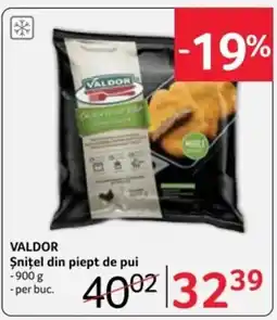 Selgros VALDOR Şniţel din piept de pui Ofertă
