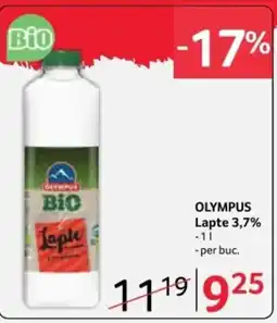 Selgros OLYMPUS Lapte 3,7% Ofertă
