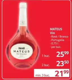 Selgros MATEUS Vin Ofertă