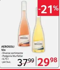 Selgros AEROSOLI Vin Ofertă