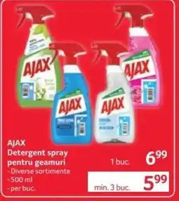 Selgros AJAX Detergent spray pentru geamuri Ofertă