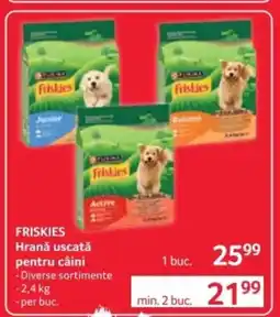 Selgros FRISKIES Hrană uscată pentru câini Ofertă