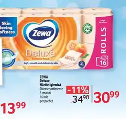 Selgros ZEWA Deluxe Hârtie igienicǎ Ofertă