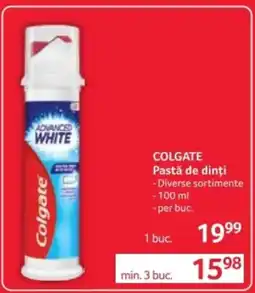Selgros COLGATE Pastă de dinți Ofertă