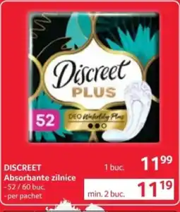 Selgros DISCREET Absorbante zilnice Ofertă
