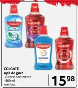 Selgros COLGATE Apǎ de gurǎ Ofertă