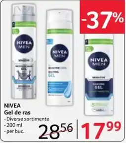 Selgros NIVEA Gel de ras Ofertă