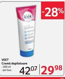 Selgros VEET Cremă depilatoare Ofertă