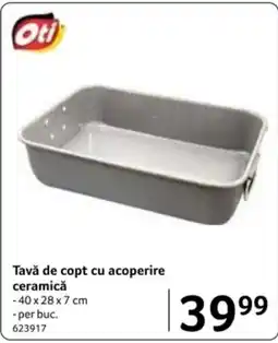 Selgros Tavă de copt cu acoperire ceramică Ofertă