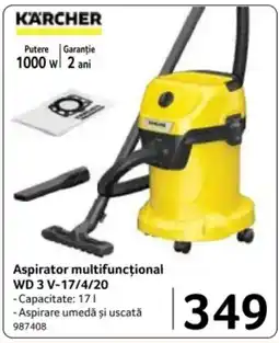 Selgros KÄRCHER Aspirator multifuncțional WD 3 V-17/4/20 Ofertă