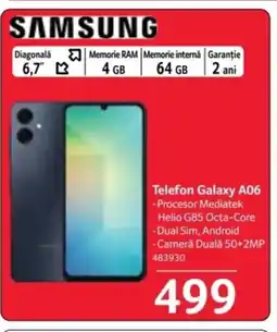 Selgros SAMSUNG Telefon Galaxy A06 Ofertă