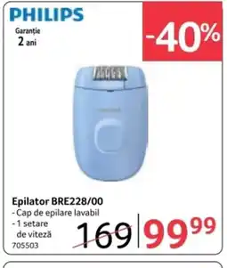 Selgros Epilator BRE228/00 Ofertă