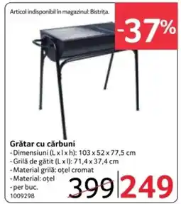 Selgros Grătar cu cărbuni Ofertă