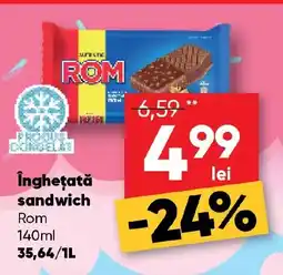 PROFI Îngheţată sandwich Rom Ofertă