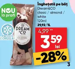 PROFI Îngheţată pe băţ Dream&CO Ofertă