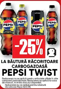 PROFI La băutură răcoritoare carbogazoasă Pepsi twist Ofertă