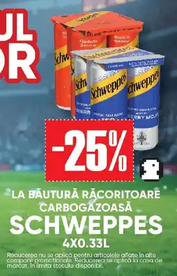 PROFI La băutură răcoritoare carbogazoasă Schweppes Ofertă