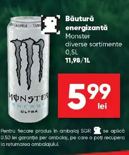 PROFI Băutură energizantă Monster Ofertă