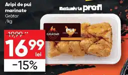 PROFI Aripi de pui marinate Grătar Ofertă
