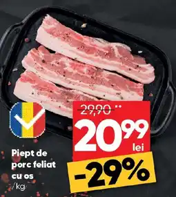 PROFI Piept de porc feliat cu os Ofertă