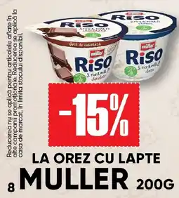 PROFI La orez cu lapte Muller Ofertă