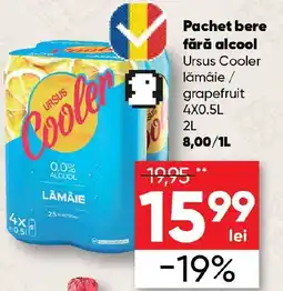 PROFI Pachet bere fără alcool Ursus Cooler Ofertă