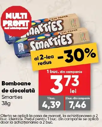 PROFI Bomboane de ciocolată Smarties Ofertă