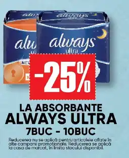 PROFI La absorbante Always ultra Ofertă