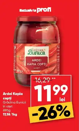 PROFI Ardei Kapia copţi Grădina Bunicii Ofertă