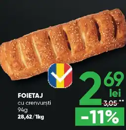 PROFI Foietaj cu crenvursti Ofertă