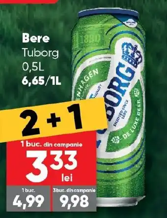 PROFI Bere Tuborg Ofertă