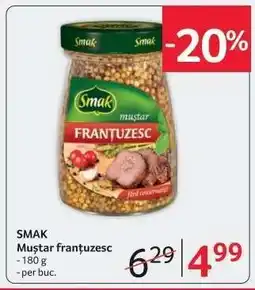 Selgros SMAK Muștar franțuzesc Ofertă