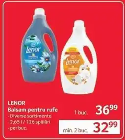 Selgros LENOR Balsam pentru rufe Ofertă