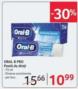 Selgros ORAL B PRO Ofertă
