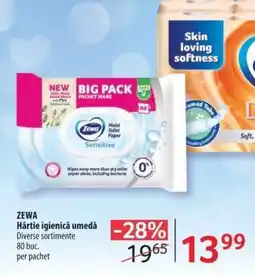 Selgros ZEWA Hârtie igienică umedă Ofertă