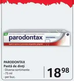 Selgros PARODONTAX Ofertă