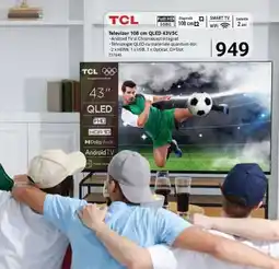 Selgros Televizor 108 cm QLED 43V5C Ofertă