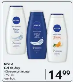 Selgros NIVEA Gel de duş Ofertă