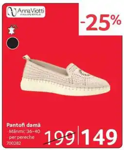 Selgros Pantofi damă Ofertă
