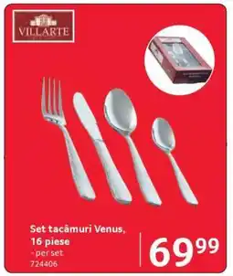 Selgros Set tacâmuri Venus, 16 piese Ofertă
