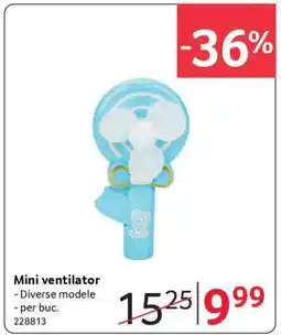 Selgros Mini ventilator Ofertă