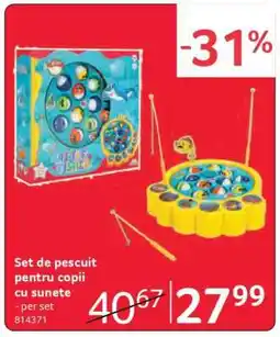 Selgros Set de pescuit pentru copii cu sunete Ofertă