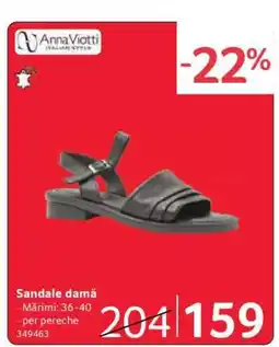 Selgros Sandale damă Ofertă