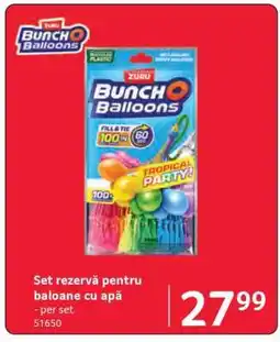Selgros Set rezervă pentru baloane cu apă Ofertă