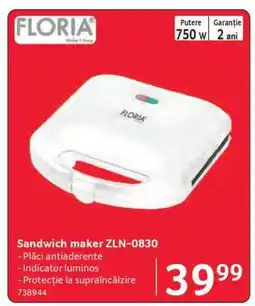 Selgros Sandwich maker ZLN-0830 Ofertă