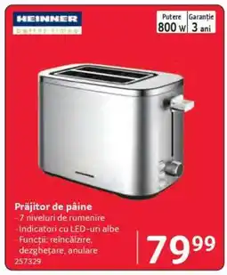 Selgros Prăjitor de pâine Ofertă