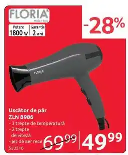 Selgros Uscător de păr ZLN 8986 Ofertă