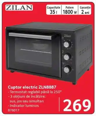 Selgros Cuptor electric ZLN8887 Ofertă