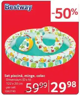 Selgros Set piscină, minge, colac Ofertă