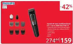 Selgros Aparat de tuns multifuncțional 9 în 1 Seria 3000 MG3740/15 Ofertă